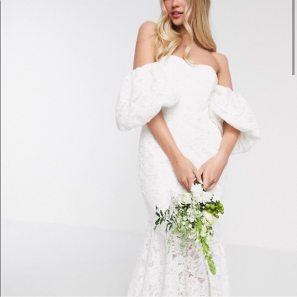 ASOS bridal dress - new with tags, never worn - Picture 2 of 7
